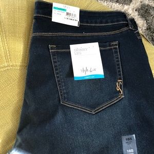 Skinny leg tummy control